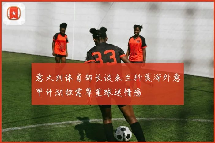 意大利体育部长谈米兰科莫海外意甲计划称需尊重球迷情感